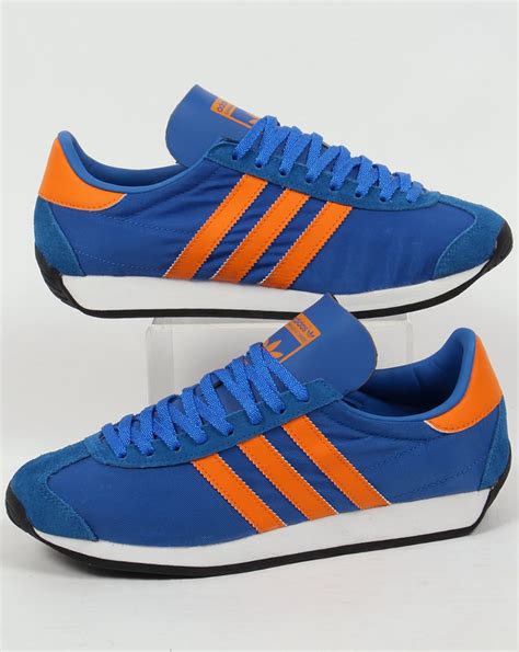 blue and orange trainers